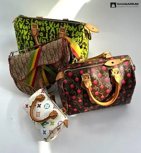 LV collab bags