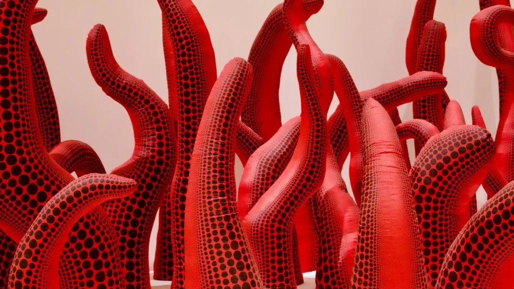 yayoi kusama red